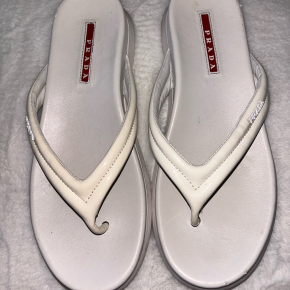 Authentic Prada Thong Sandals 🩴 size 37.5 - Picture 4 of 9